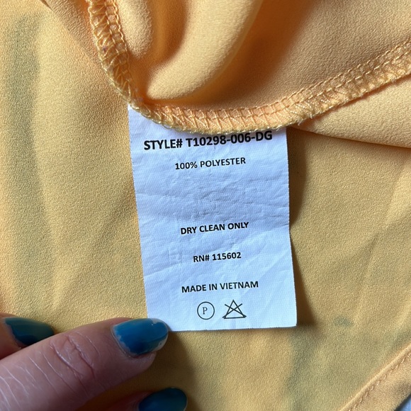 LUSH | SHEER BACK CROSS CAMISOLE - Picture 7 of 7